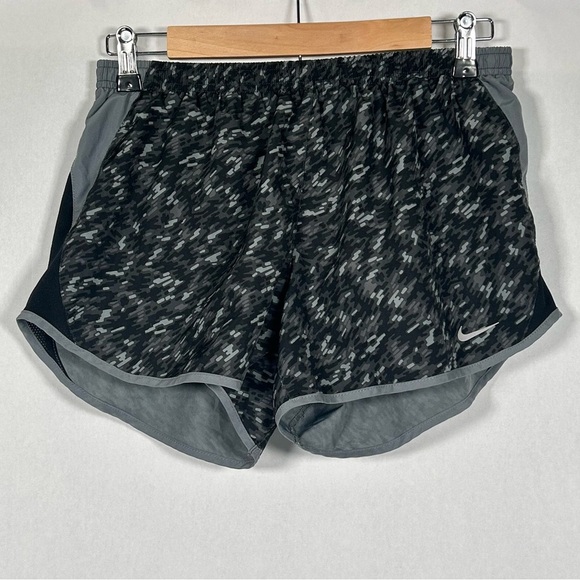 Nike Pants - 2 for$15 Nike Women's Black and Gray Camo Print Running Shorts